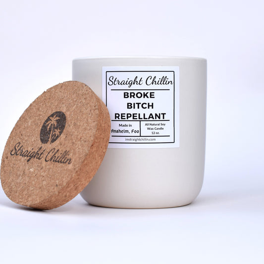 Broke Bitch Repellent Candle