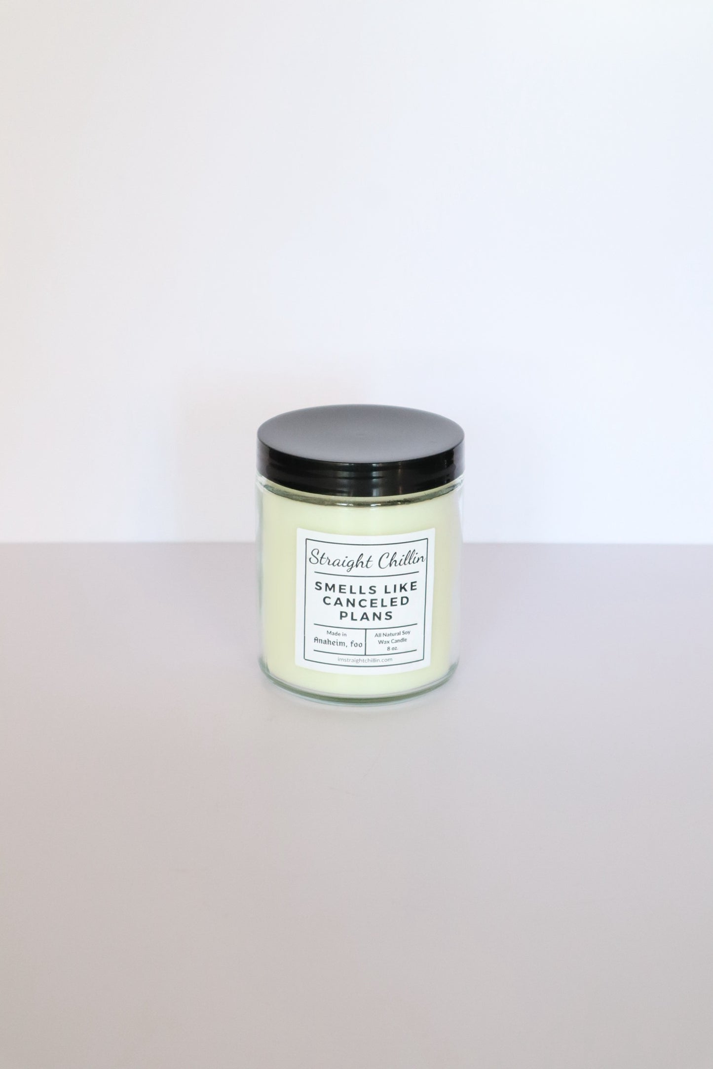 Smells Like Canceled Plans Candle