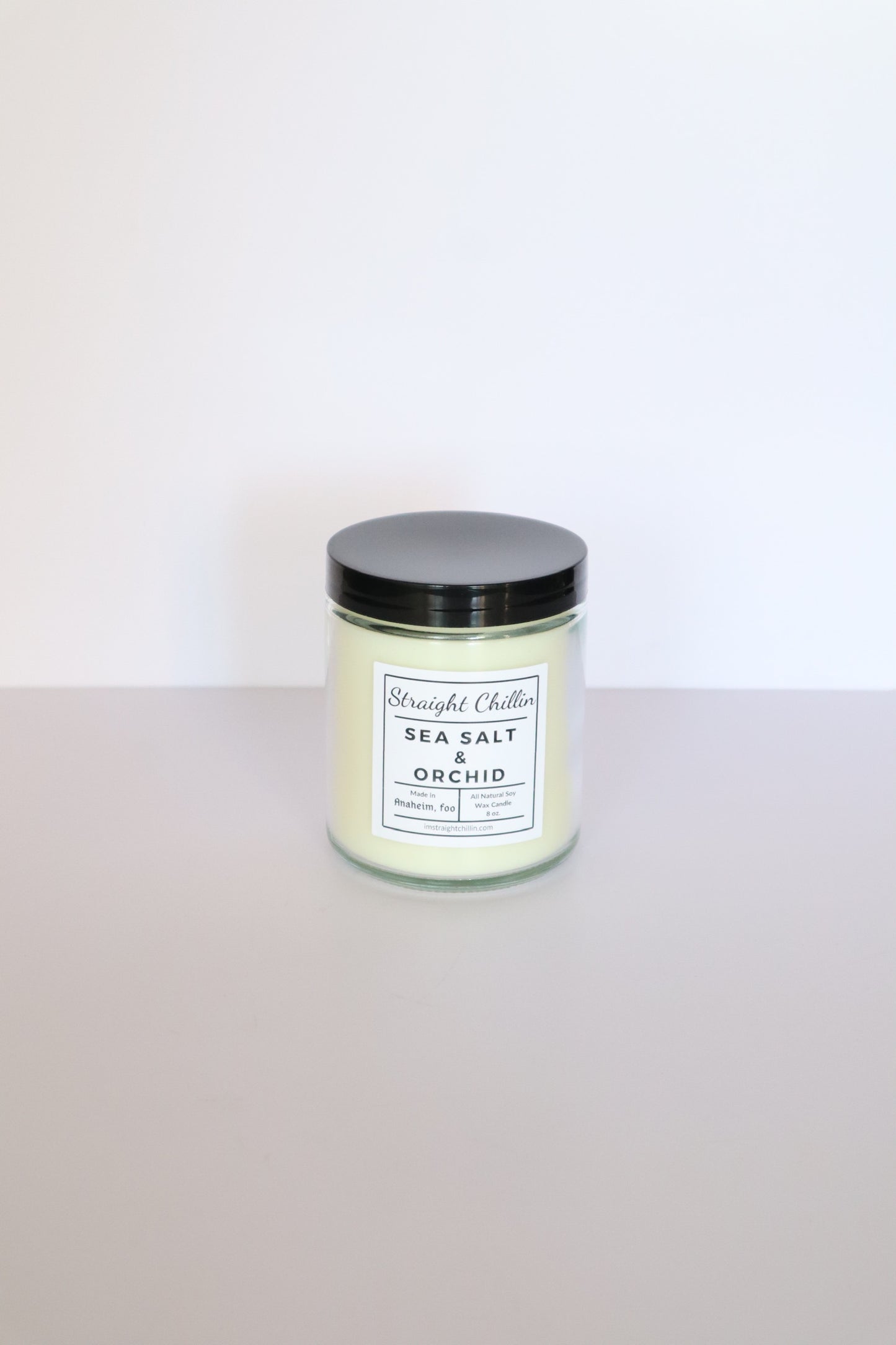 Sea Salt + Orchid Candle