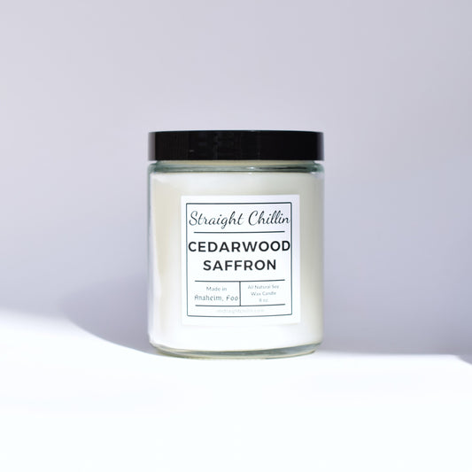 Cerdarwood Saffron Candle